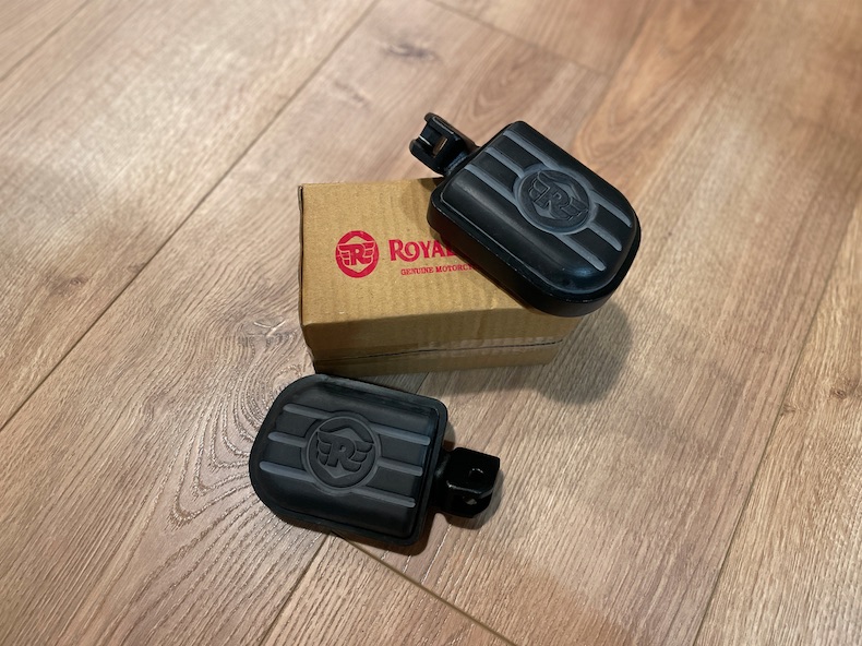 Pedane Poggiapiedi Comfort Pilota Originali Royal Enfield