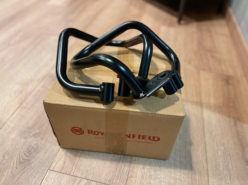 Barre Paramotore Compatte Black Originali Royal Enfield