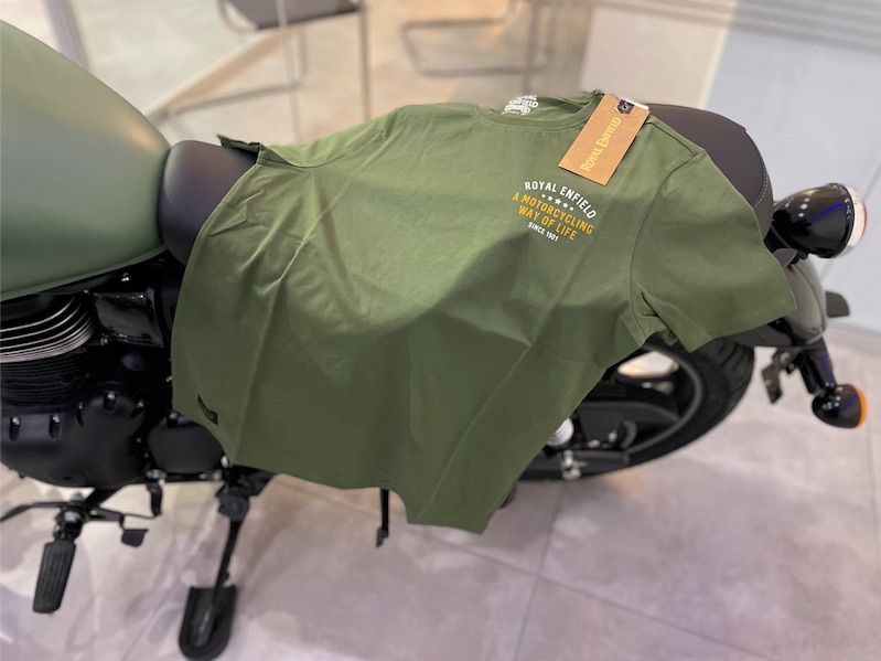 T-Shirt Originale Royal Enfield Verde Militare