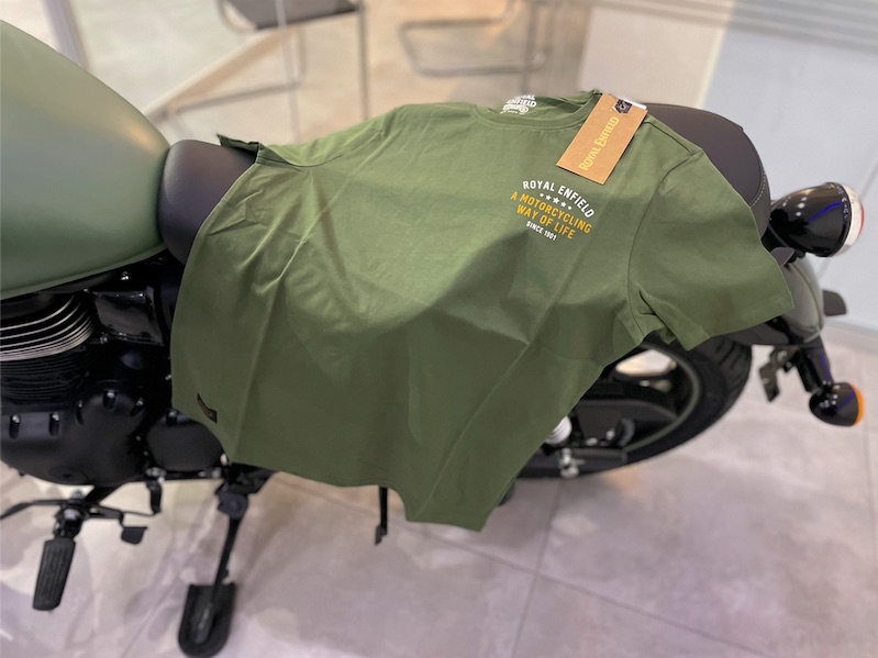 T-Shirt Originale Royal Enfield Verde Militare