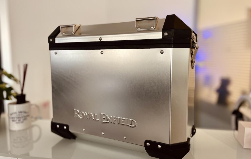 Coppia Valige Laterali Alluminio x Himalayan450 Originali Royal Enfield