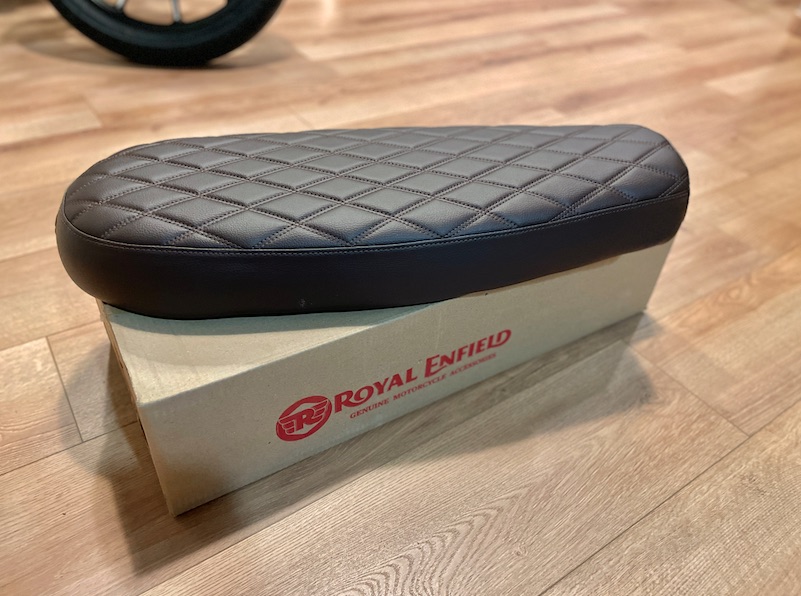 Sella Piatta Imbottita Marrone Originale Royal Enfield